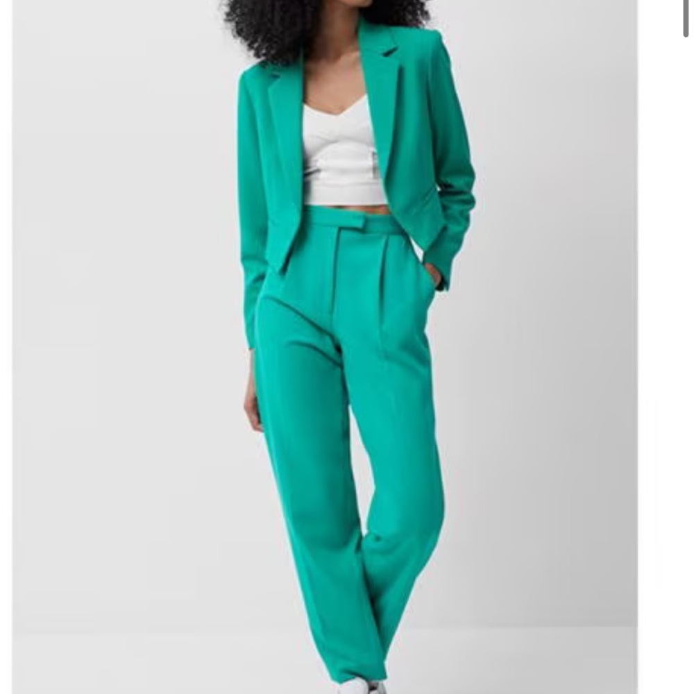 French Connection Green Suit